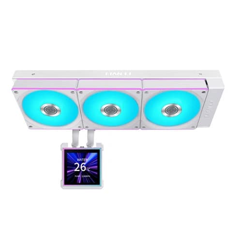 Lian Li Hydroshift II LCD-S 360 CL RGB White CPU Liquid Cooler